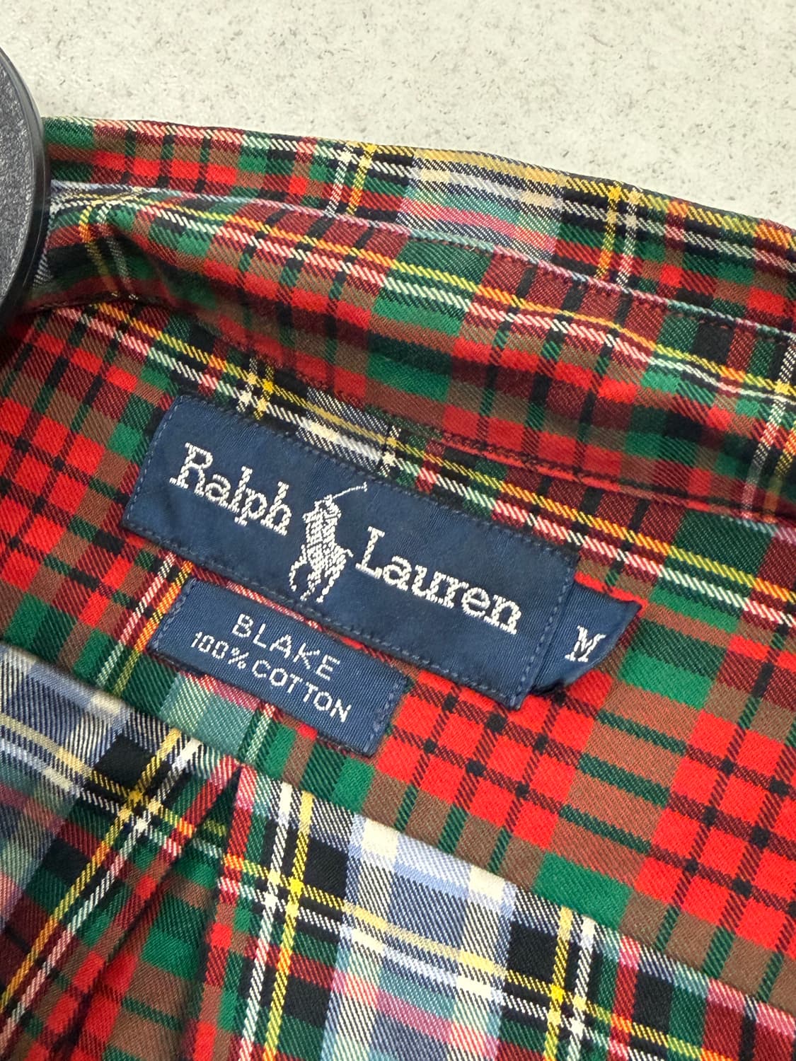 폴로 랄프로렌 크리스마스 체크셔츠 상품이미지2