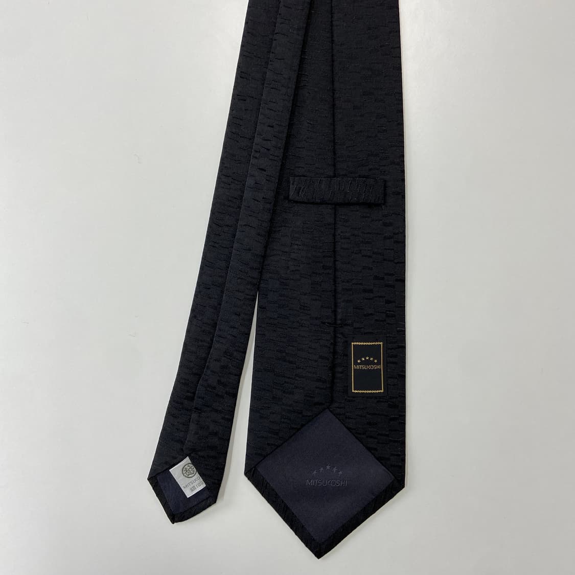 Mitsukoshi (미츠코시) 정품 블랙넥타이 상품이미지3