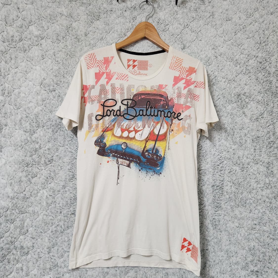 G711 [L] Lord Baltimore USA 반팔 빈티지 티셔츠 상품이미지1