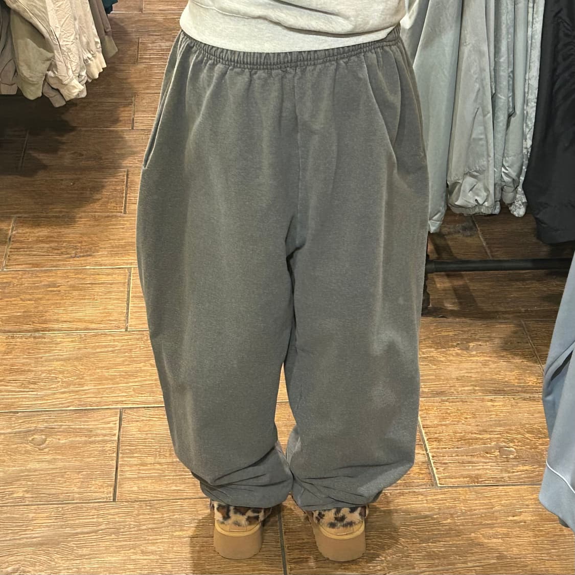 [HI] 챔피온 조거 트레이닝 팬츠 차콜그레이 상품이미지5