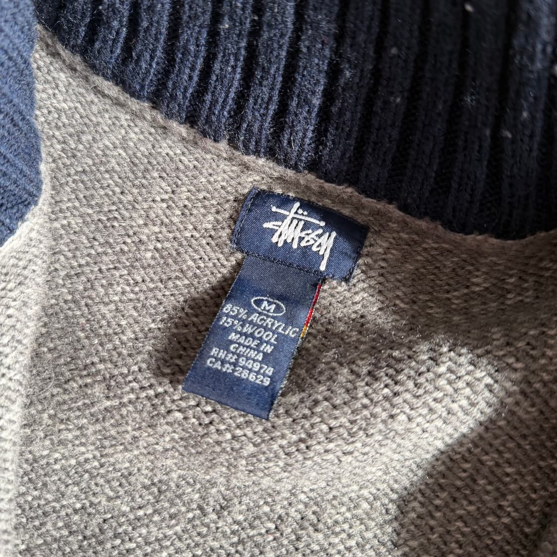 올드 스투시 드라이버 니트 - 2000ss  상품이미지8