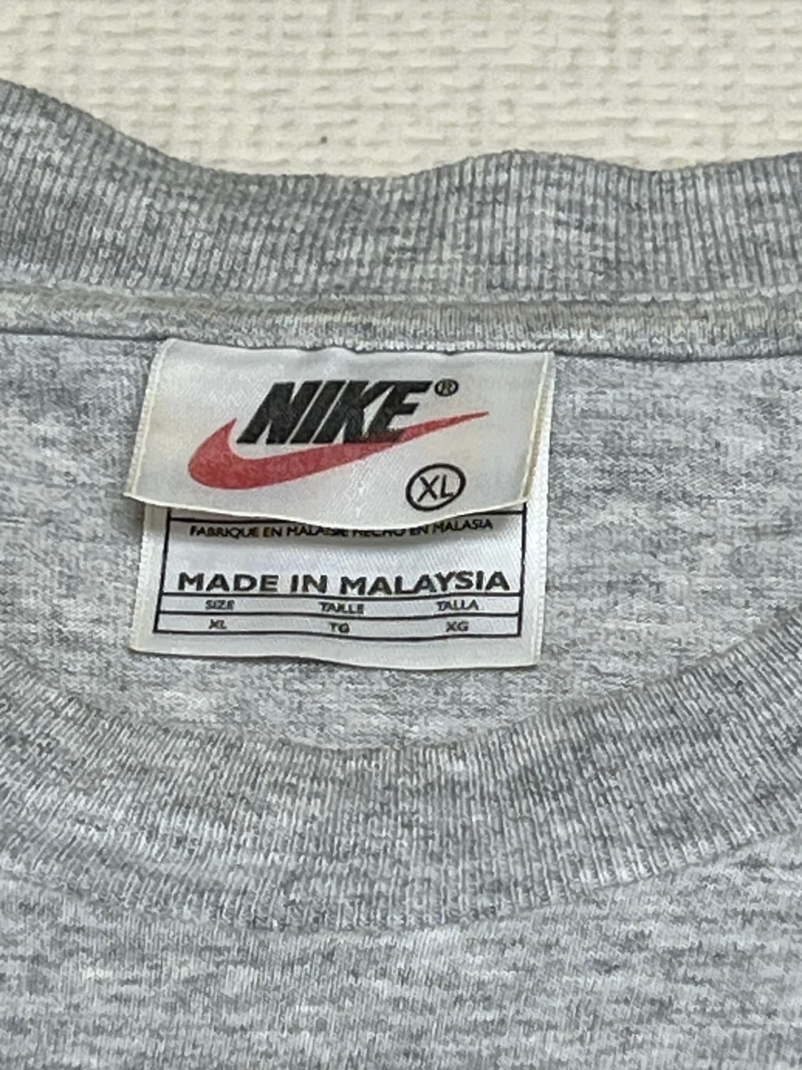 90s 빈티지 나이키 빅스우시 티셔츠 XL 상품이미지3