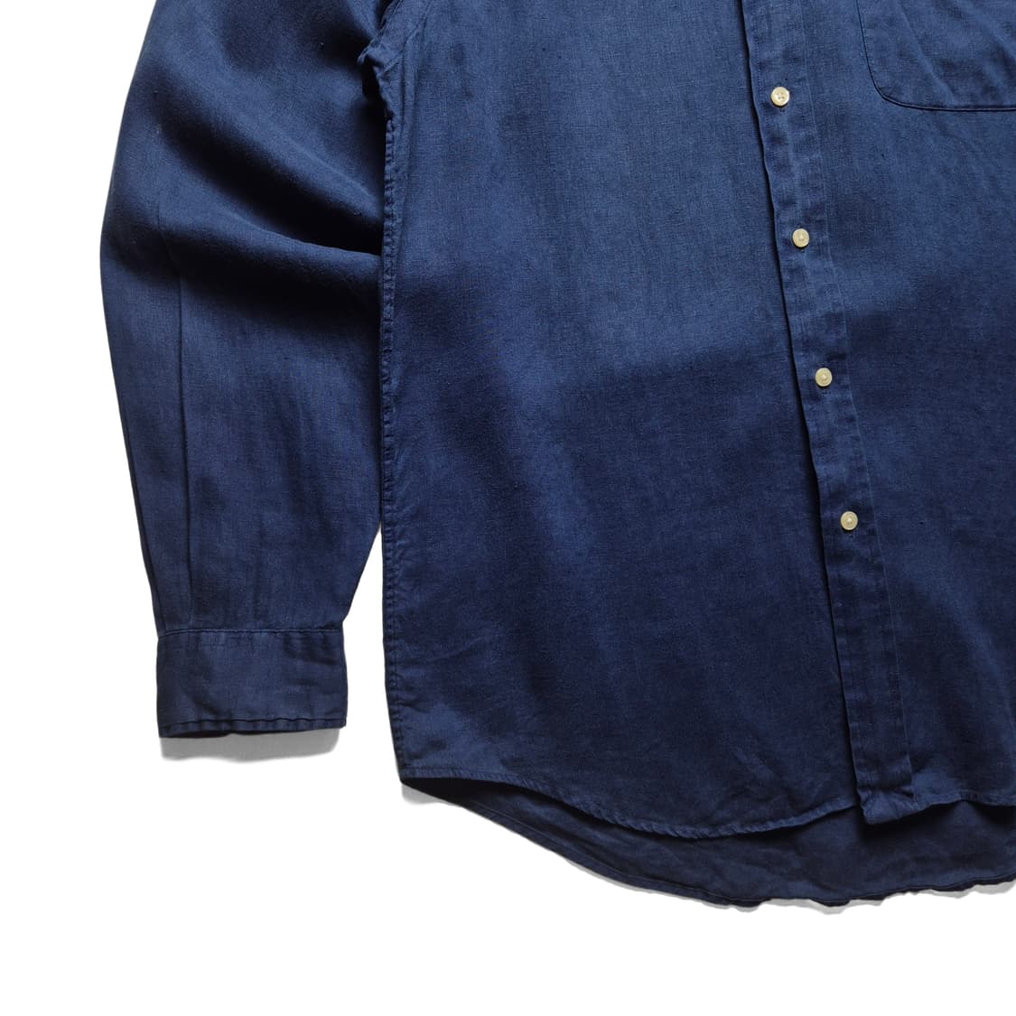 [M] 폴로 랄프로렌 린넨 포켓 셔츠 네이비 상품이미지4