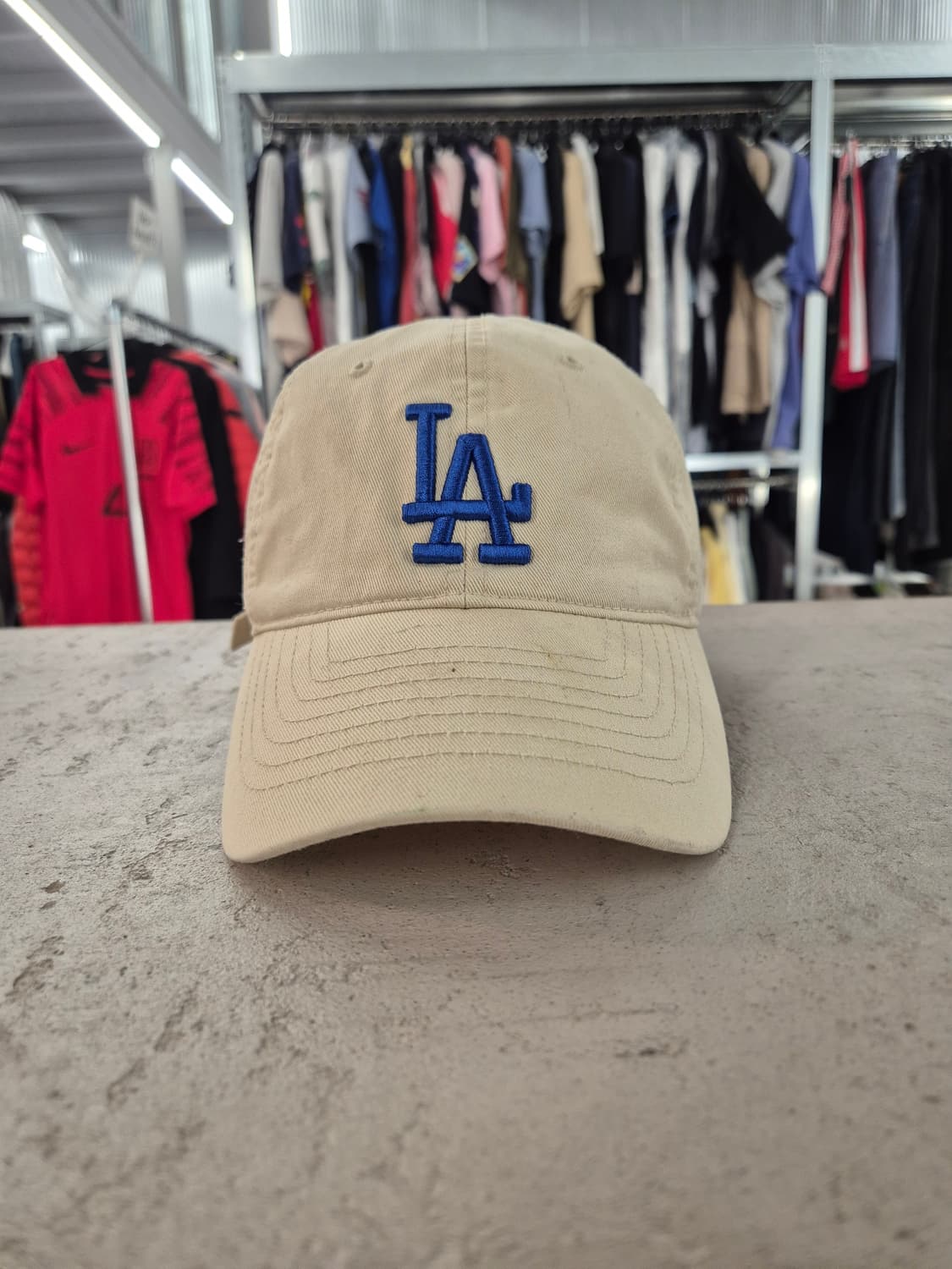 MLB LA 다저스 볼캡 베이지 상품이미지2