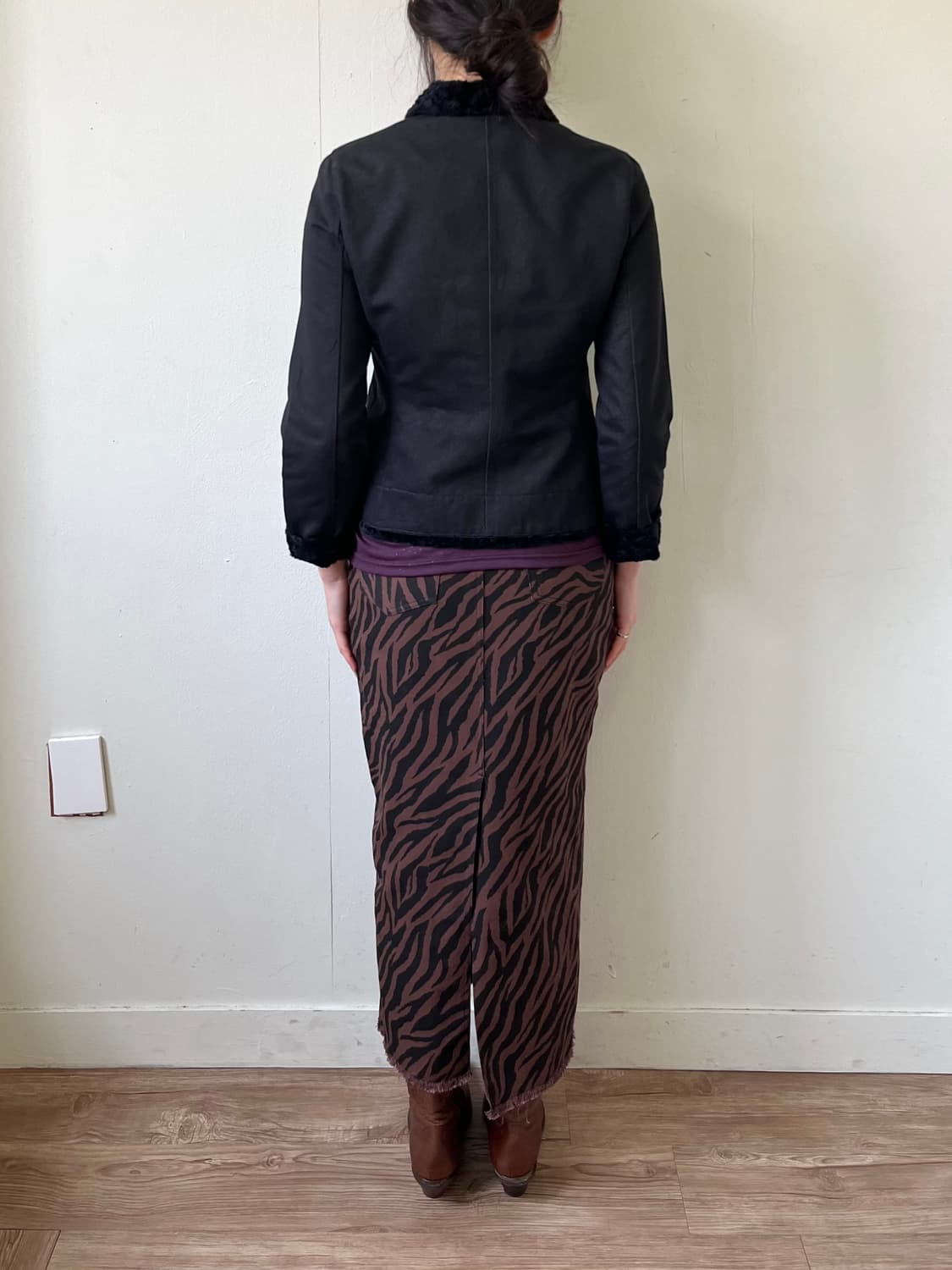 COMME CA DU MODE 아카이브 퍼 자켓 상품이미지10