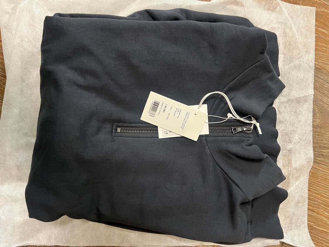 Auralee cotton half zipup sweatshirt 상품이미지5