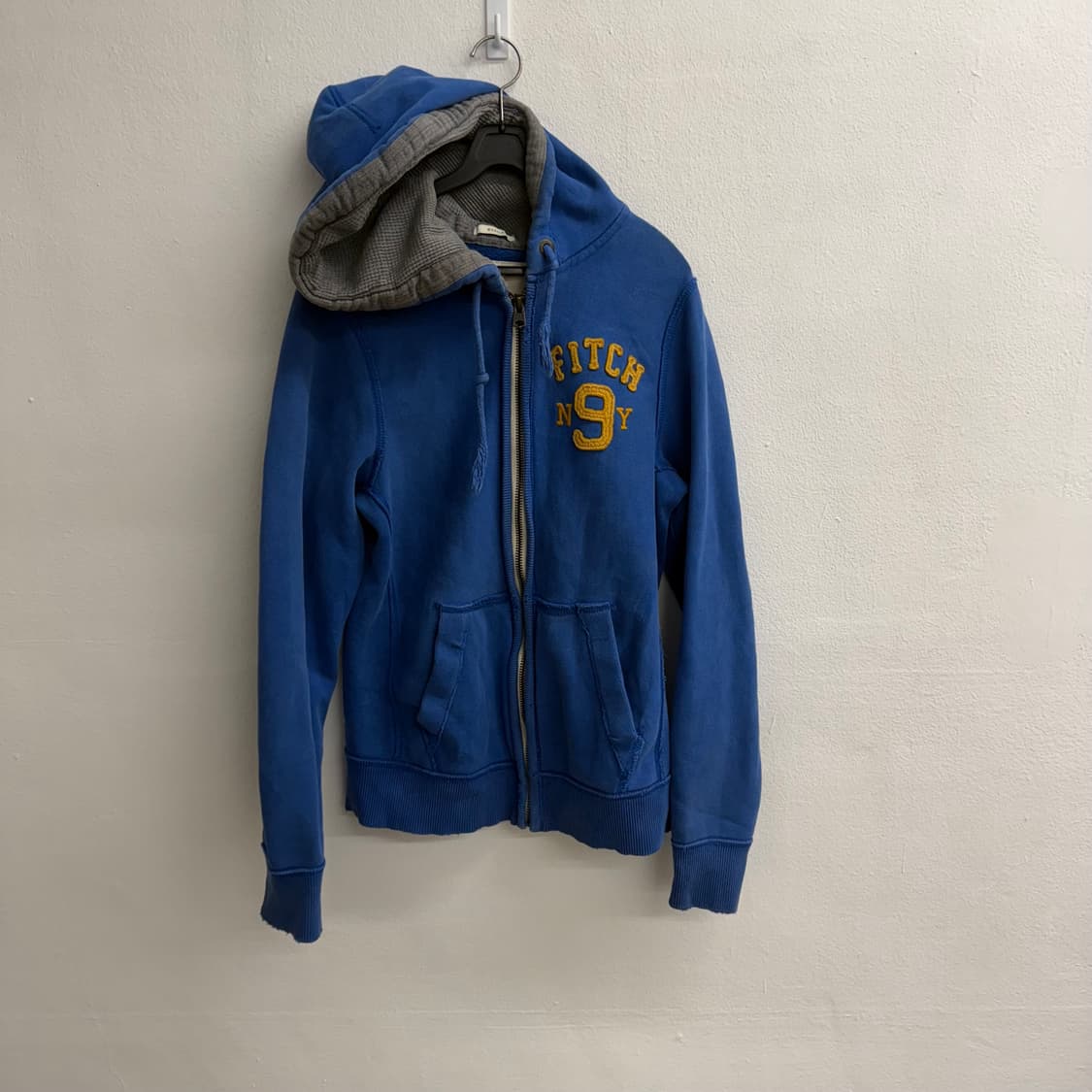 아베크롬비앤피치 블루 후드집업 M 상품이미지1