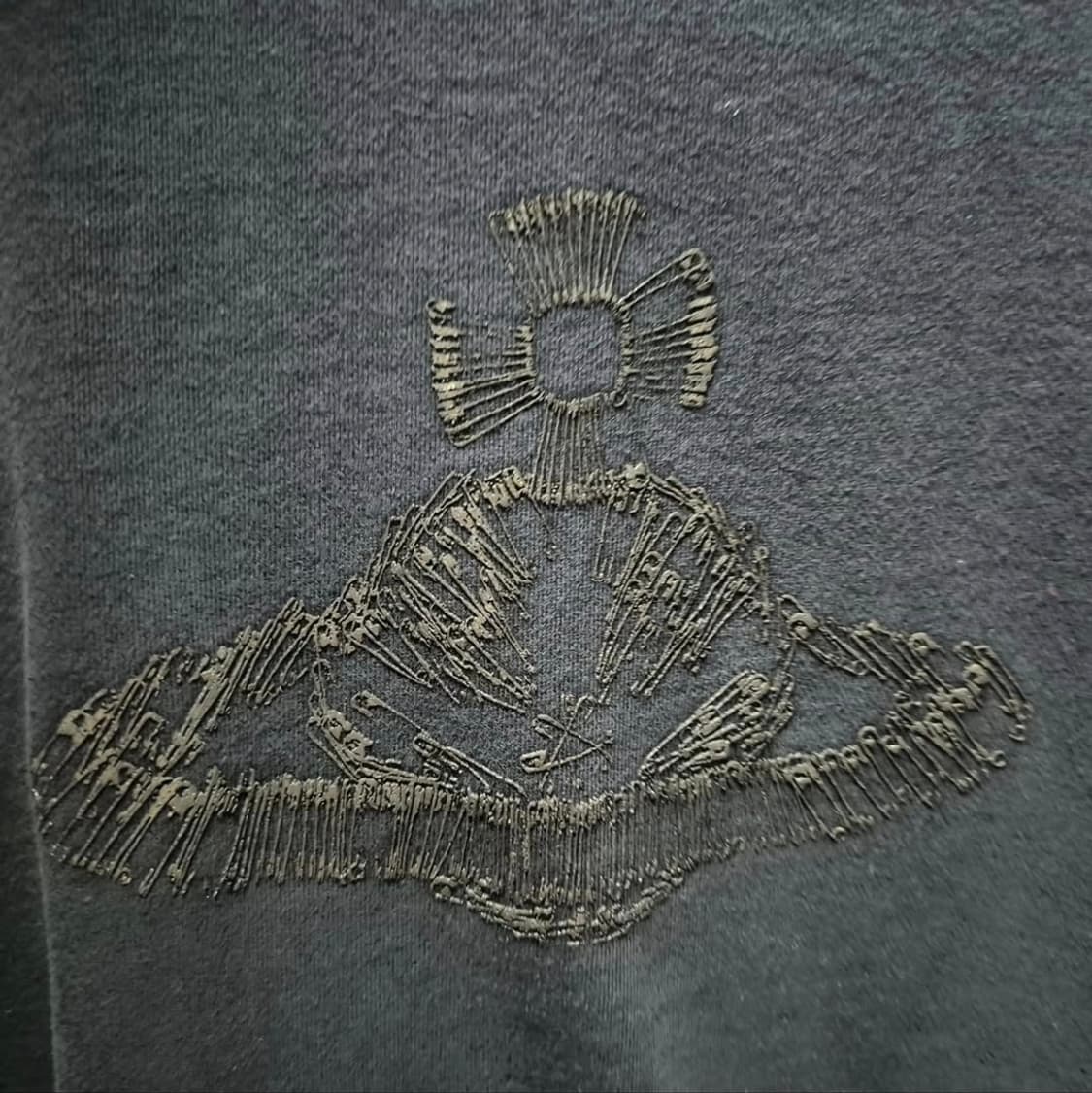 비비안 웨스트우드 세이프티 핀 엠브로이더리드 스웻셔츠 맨투맨 L 상품이미지2