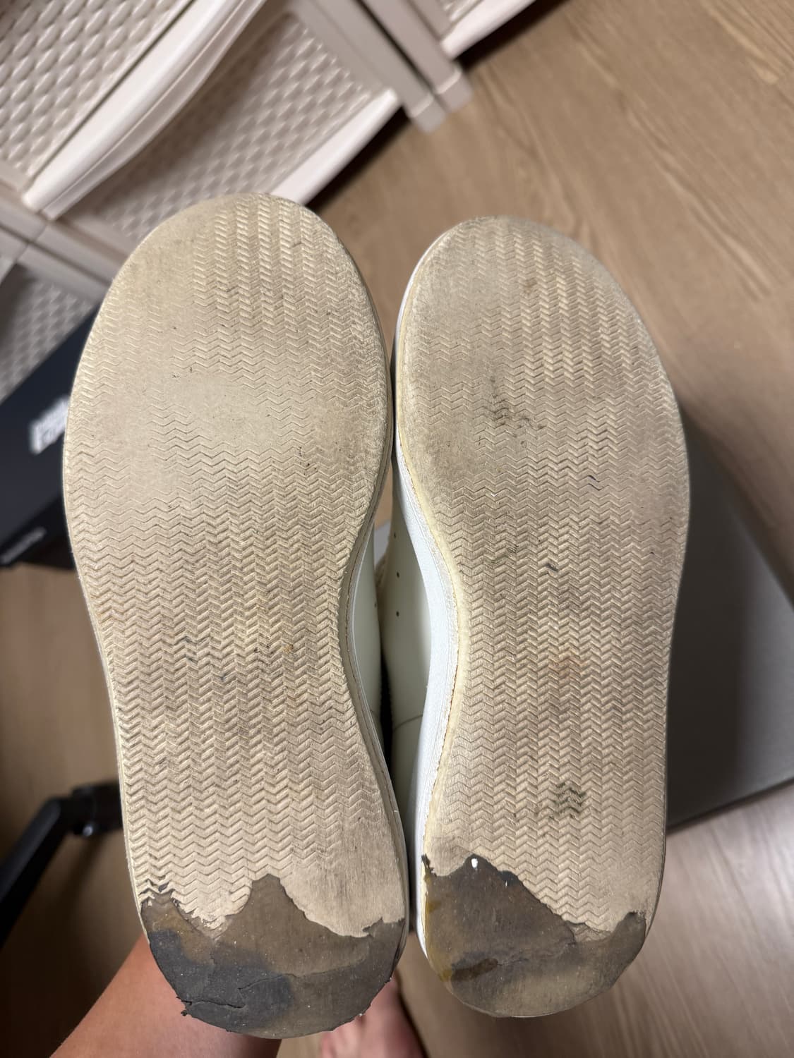 알렉산더 맥퀸 오버솔 흰검 36 상품이미지5