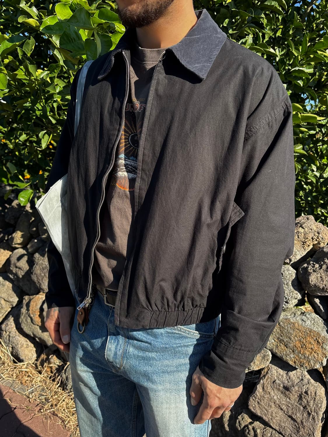 폴로st 빈티지 코튼 블루종 자켓 상품이미지2