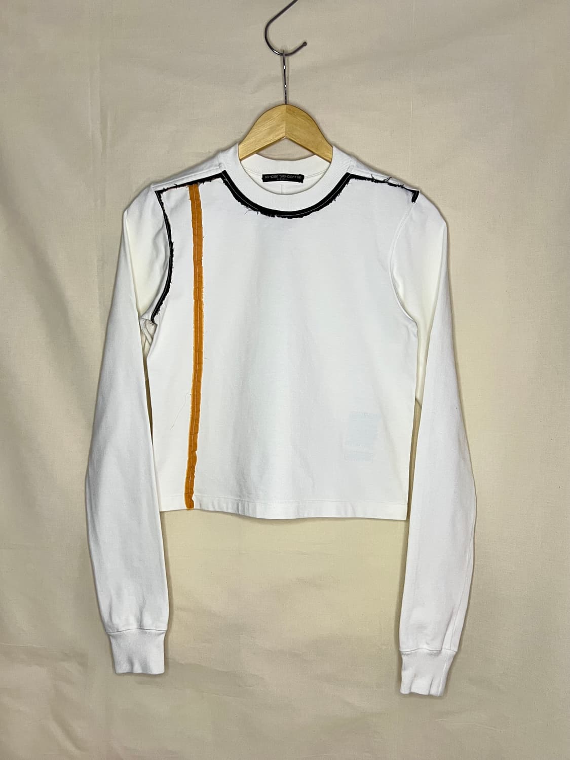 릭오웬스 다크쉐도우 우먼스 크롭 심라인 롱슬리브 상품이미지1