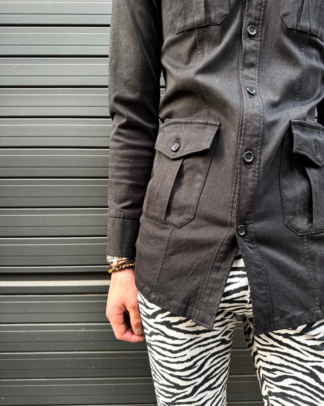 SHELLAC – Military Long Shirt 상품이미지4