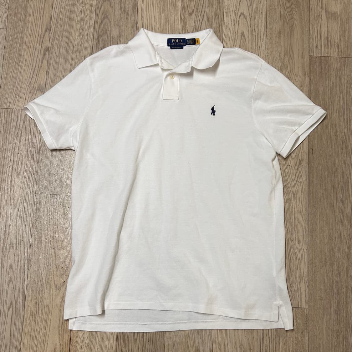 2025 폴로랄프로렌 화이트 반팔 카라티 110 상품이미지1