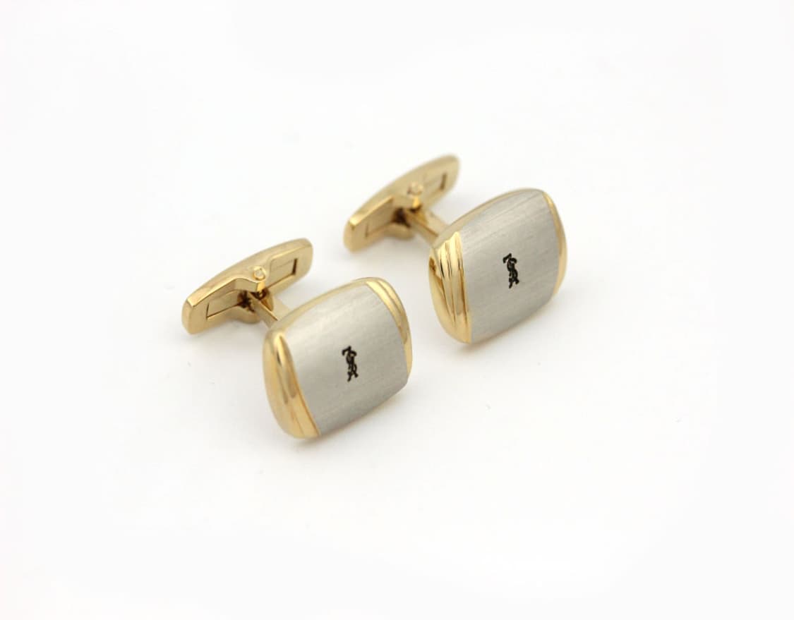 입생로랑 A등급 남자 명품 커프스 빈티지 상품이미지2