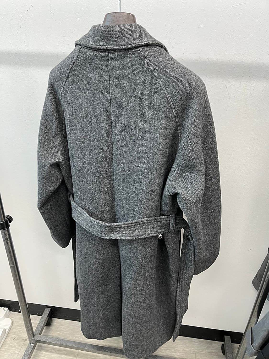 100) 커스텀멜로우 헤링본 발마칸코트  상품이미지3