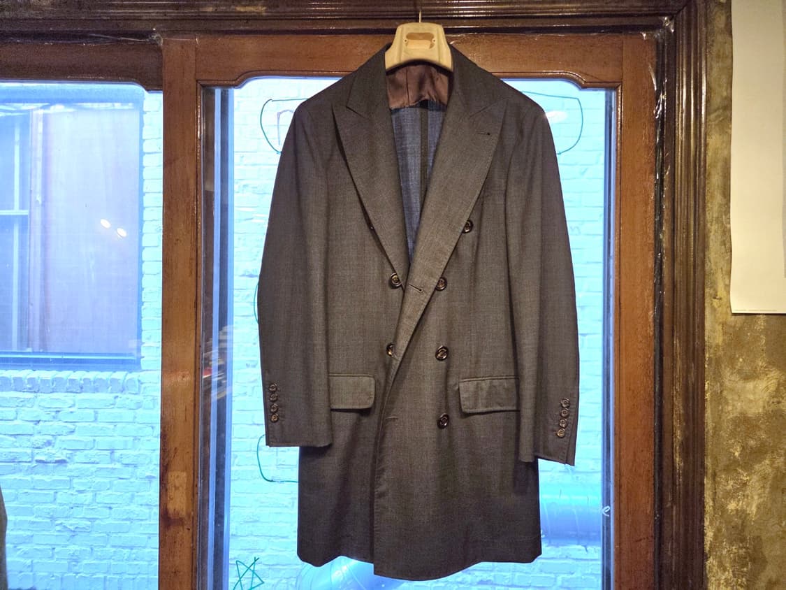 브루넬로 쿠치넬리 더블브레스티드코트 상품이미지5