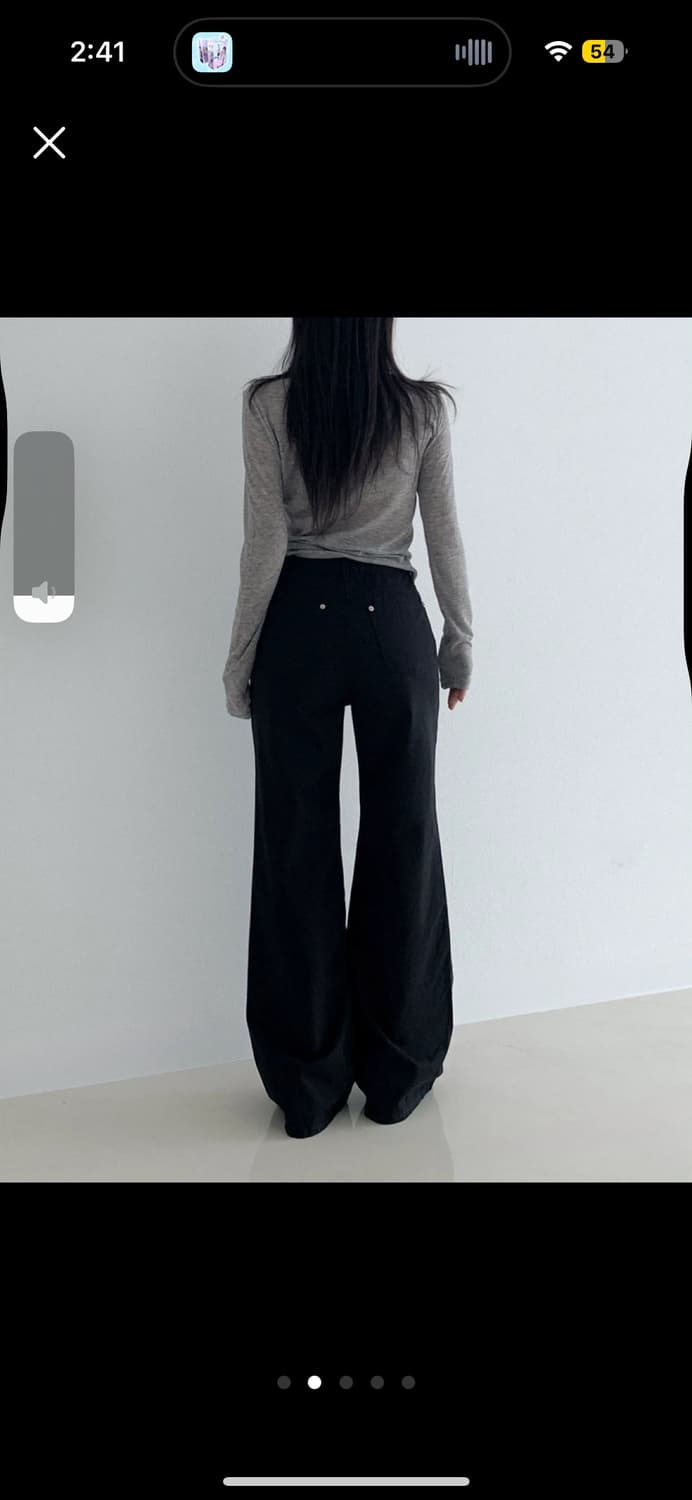 골넓핏 부츠컷 팬츠 상품이미지2