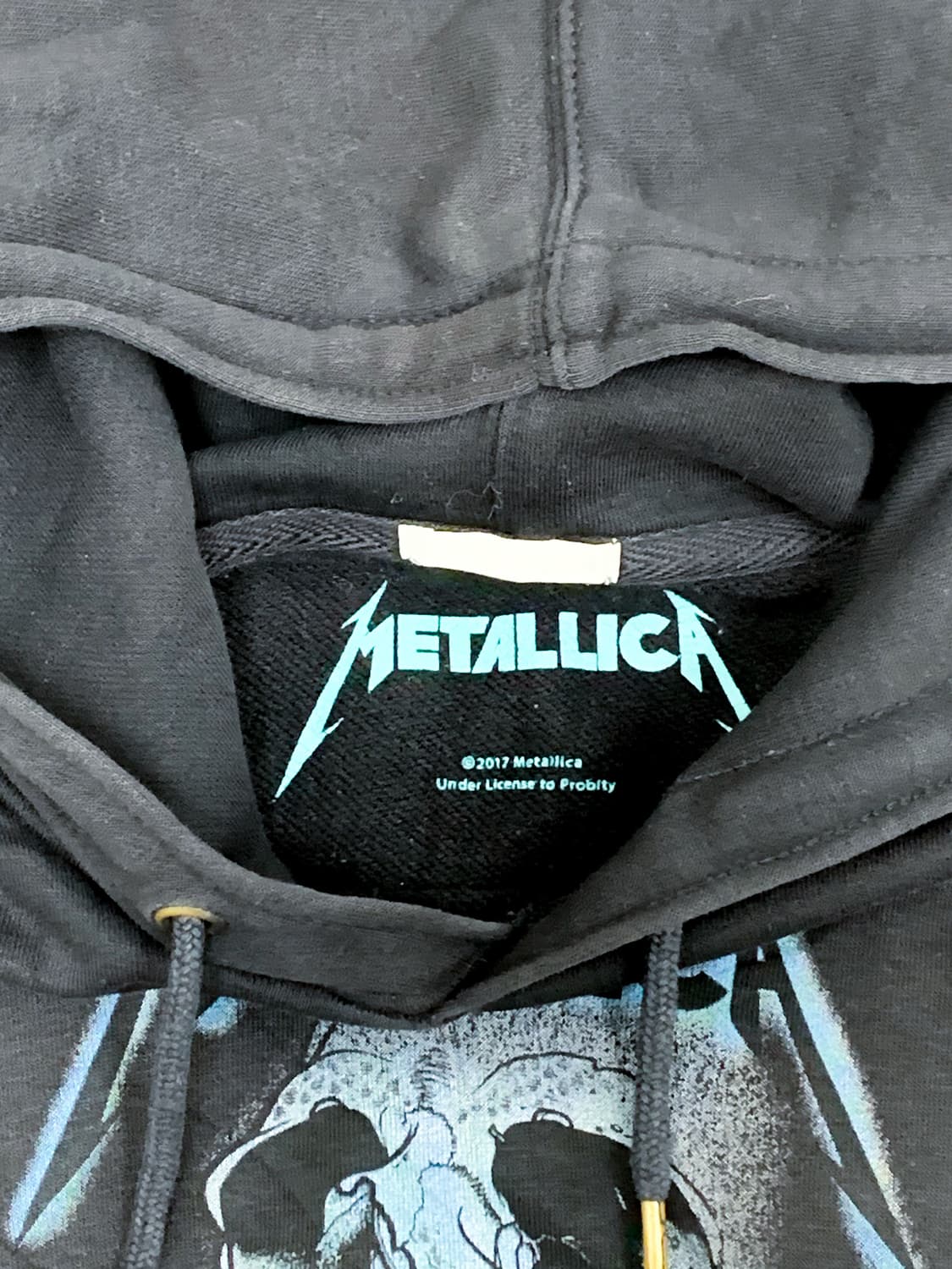 METALLICA Skull Graphic Hoodie 상품이미지3