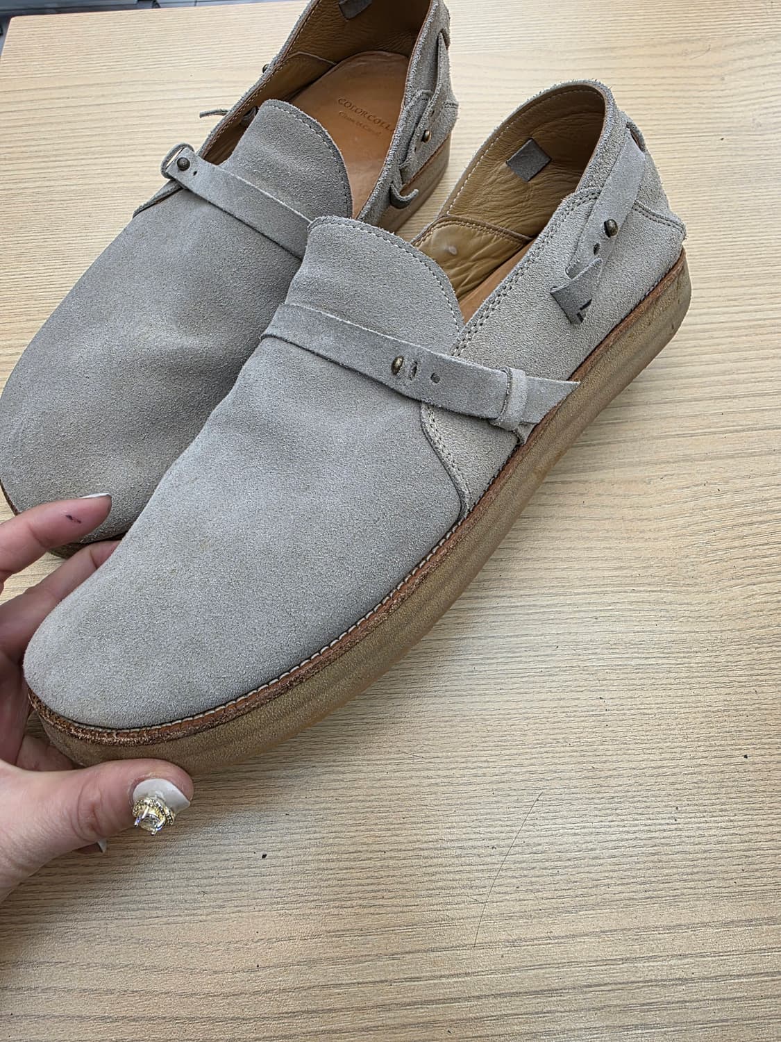 컬러콜라 스웨이드 로퍼 285 상품이미지3