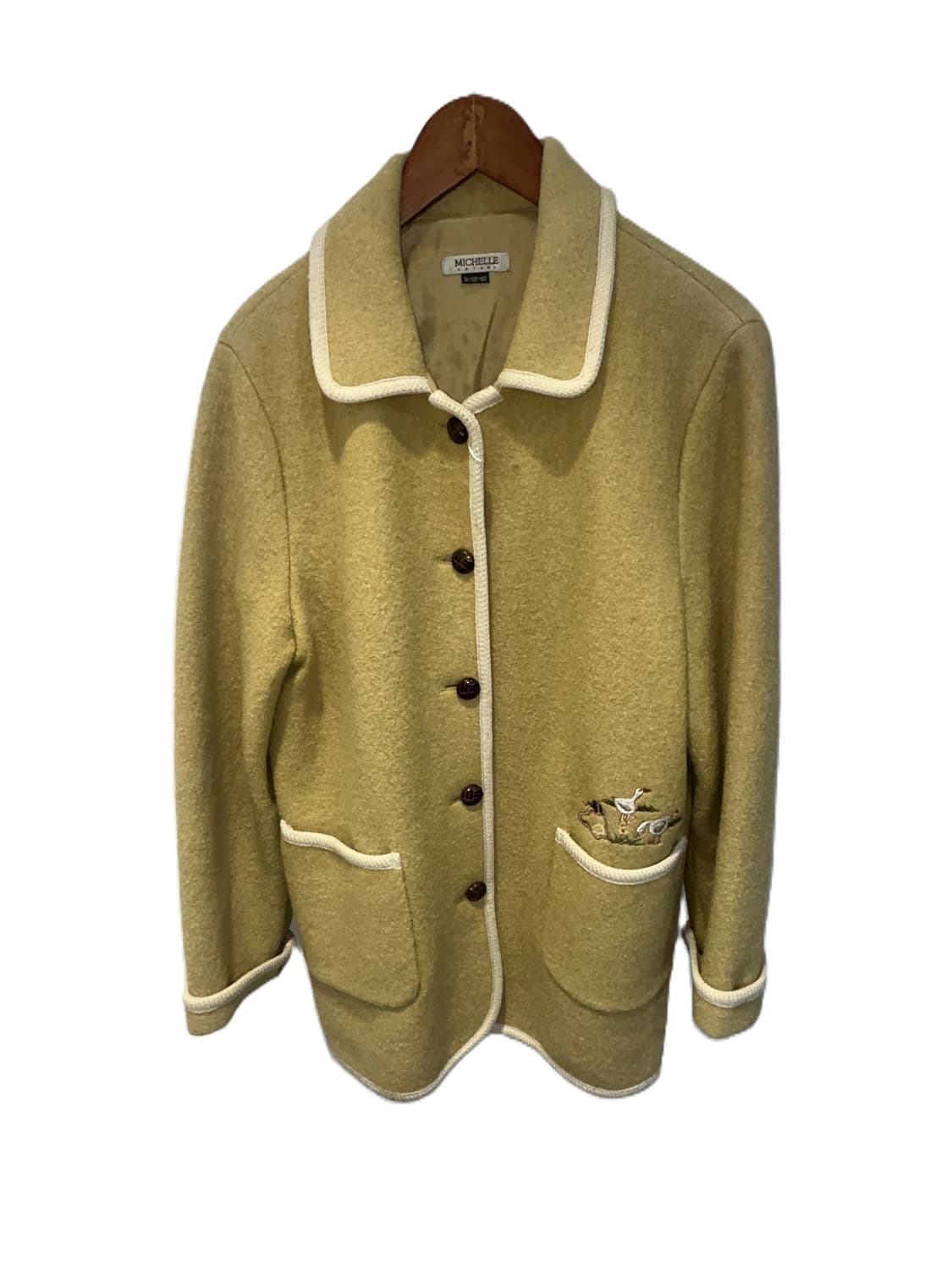 MICHELLE 울 파이핑 자켓 상품이미지2