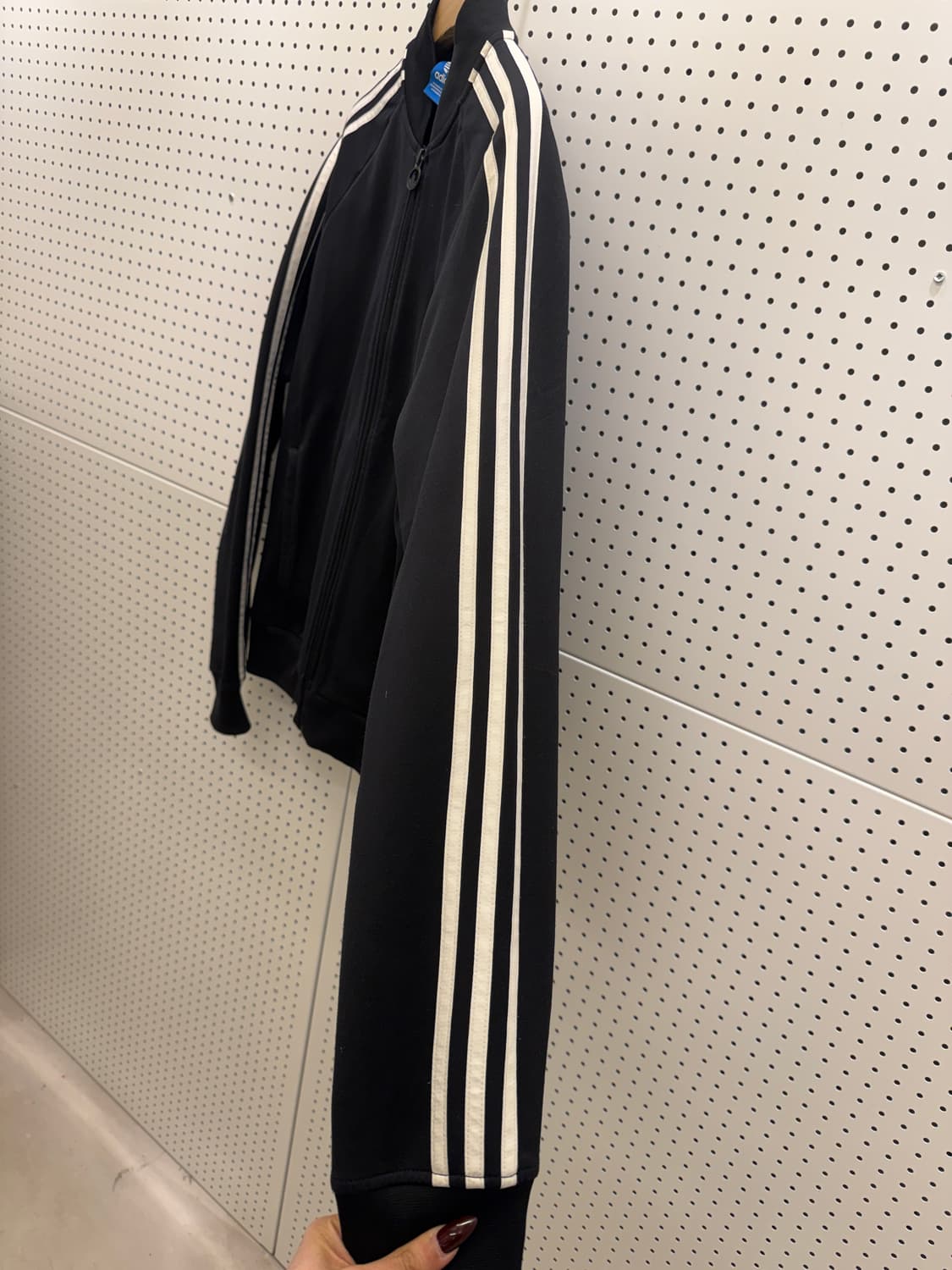 아디다스 슈퍼스타 트랙탑 져지 블랙 U1518 상품이미지6