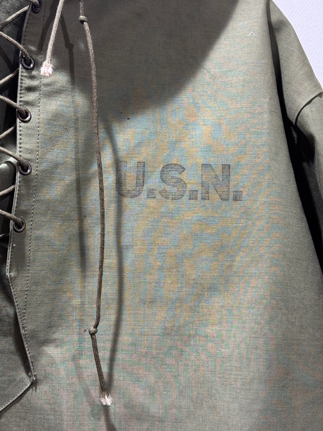 WW2 대전용 40s USN 악천후 덱 아노락 (L) 상품이미지3