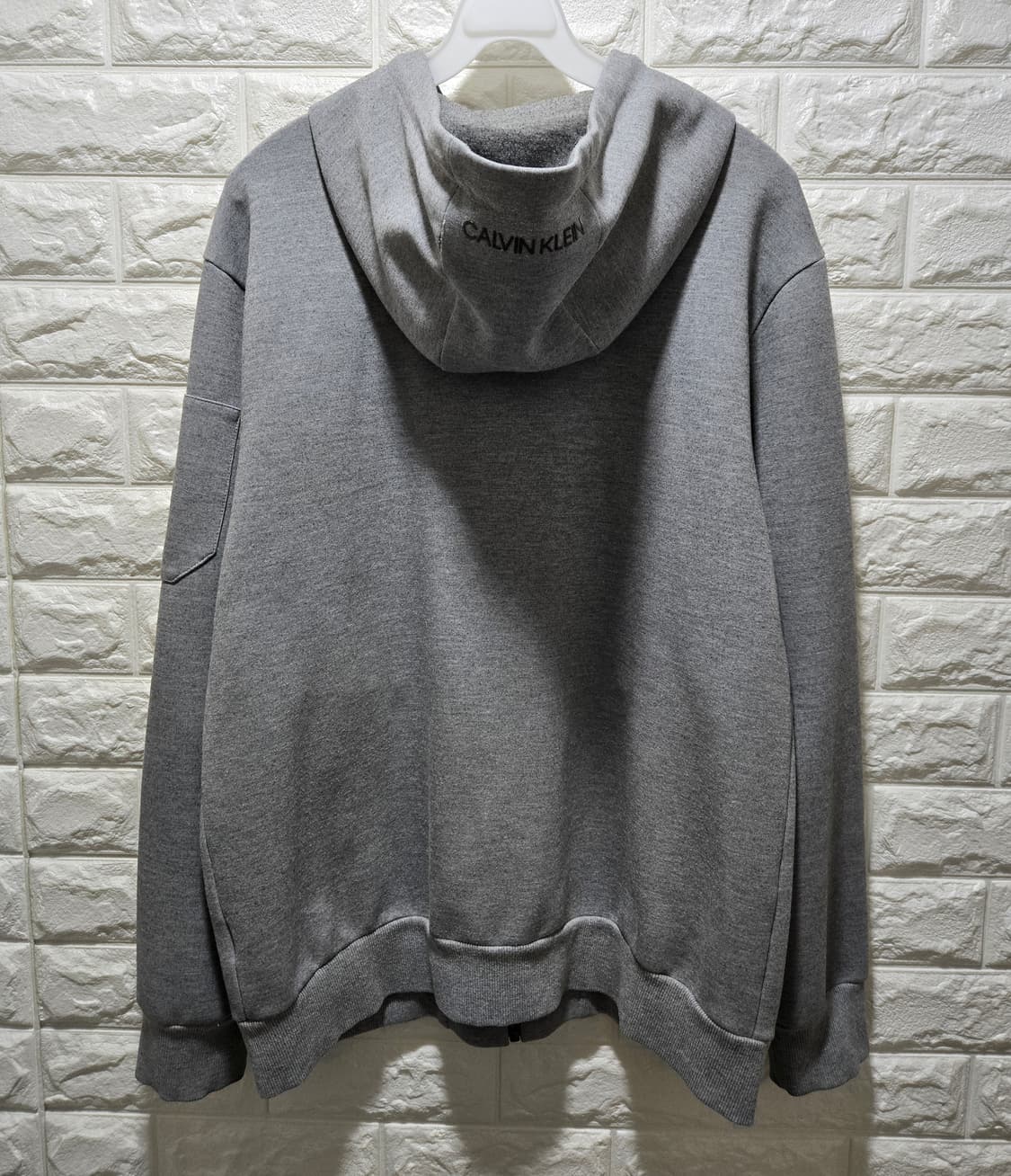 캘빈클라인 스팰로고 후드집업 L 상품이미지7