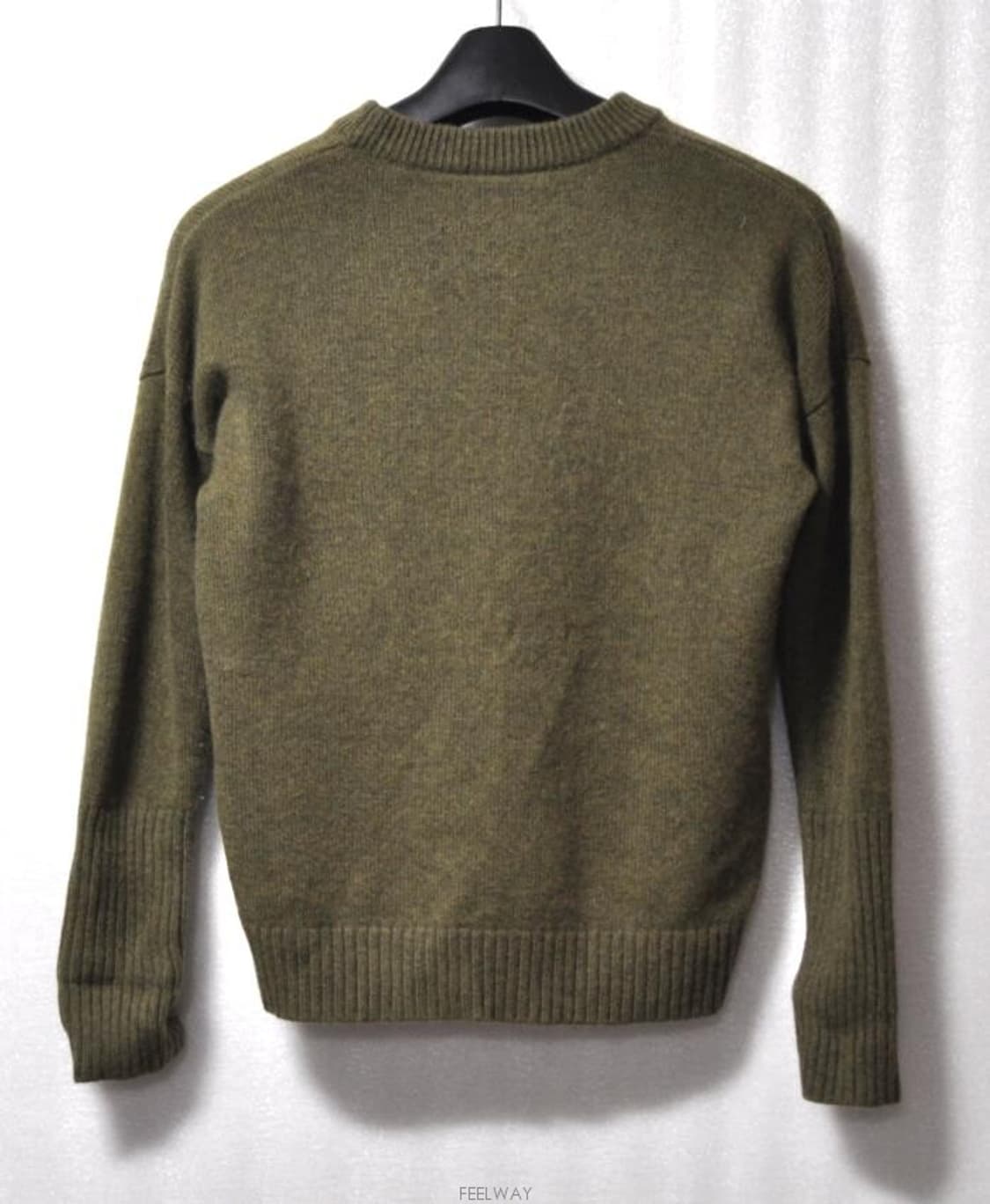 캐시미어 여성긴팔니트티(캐시미어100%)사이즈66 상품이미지2