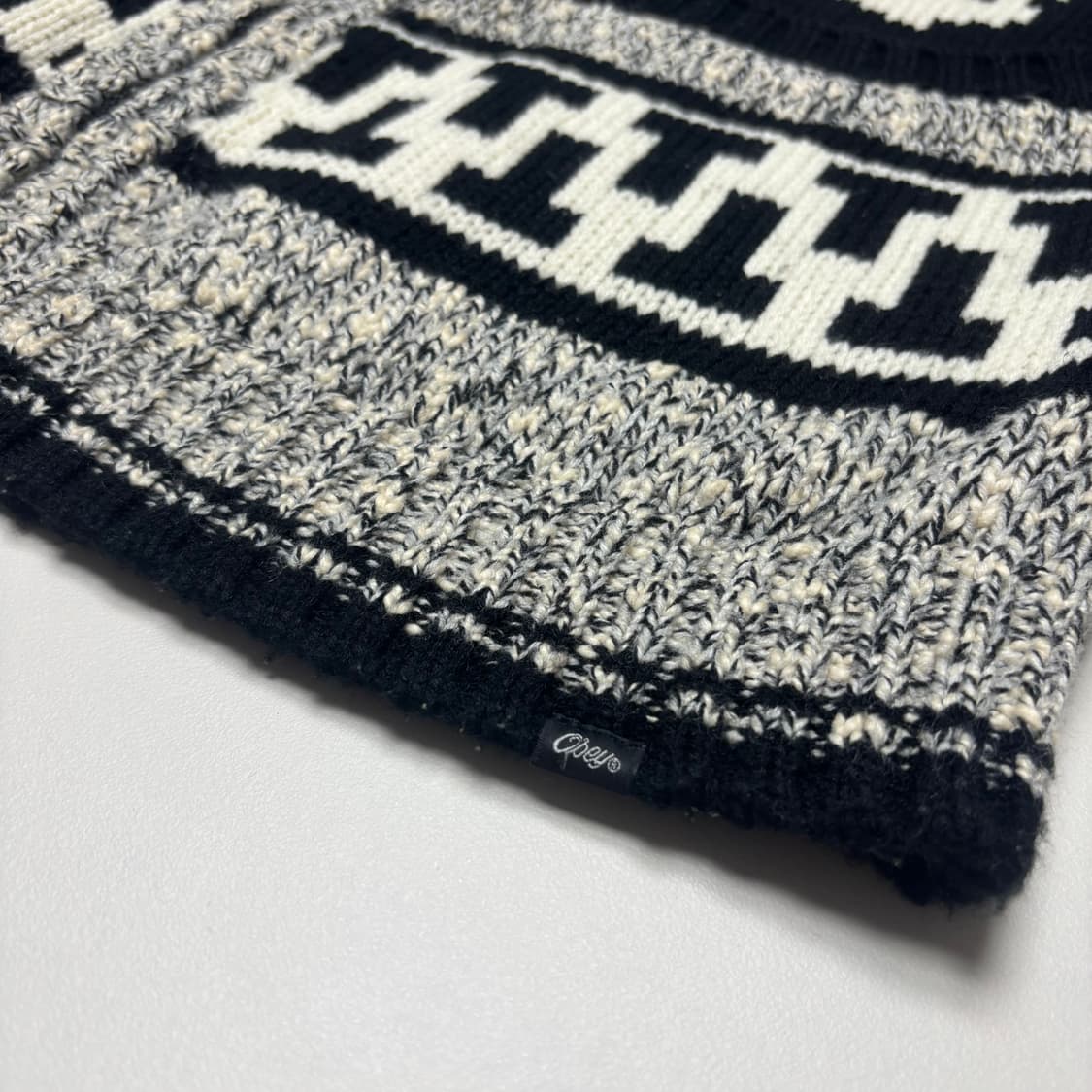 Obey Icon Face Cardigan Sweater 상품이미지8