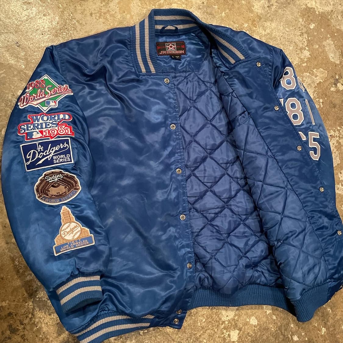 제프해밀턴 다져스 바시티 자켓(115) 상품이미지3