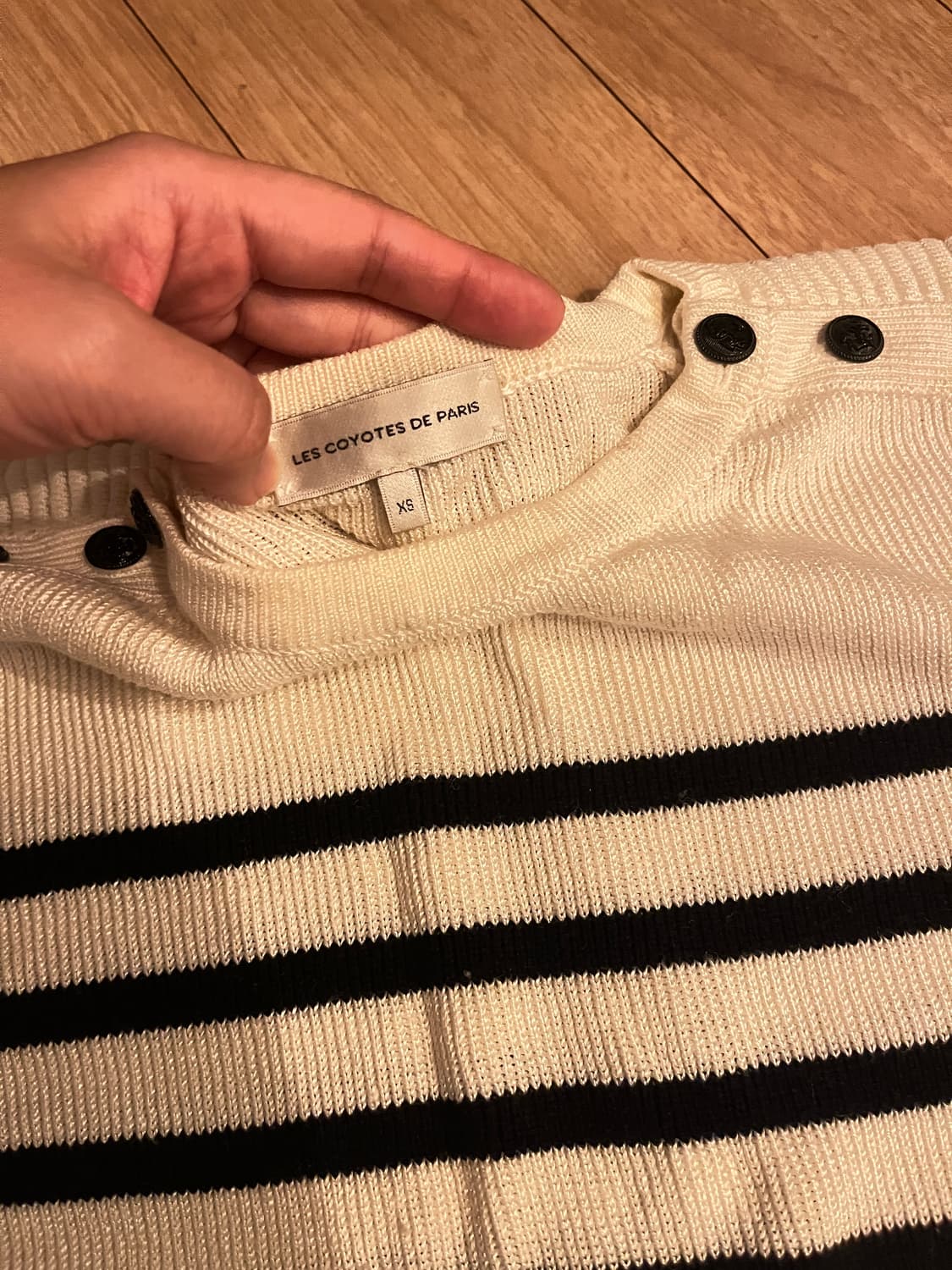 les coyotes de paris 레코요테드파리 스트라이프 니트 상품이미지4