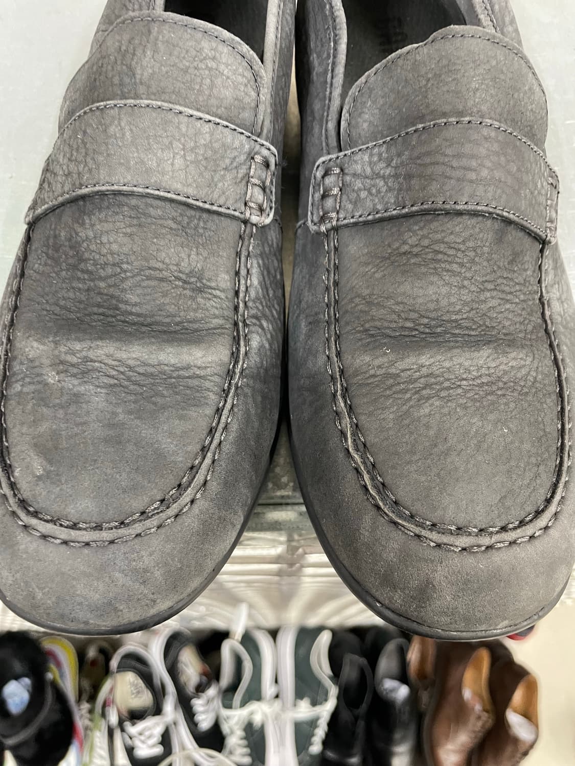 캠퍼 레더 로퍼 그레이 42 (gr-4476) 상품이미지7