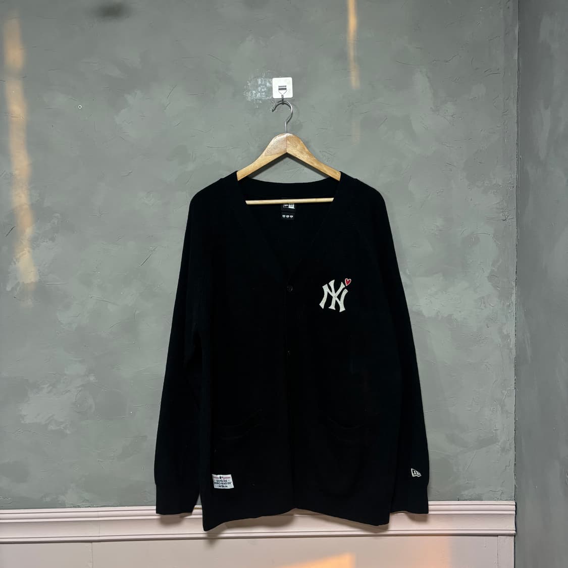 뉴에라 MLB 뉴욕 양키스 울 가디건 상품이미지1