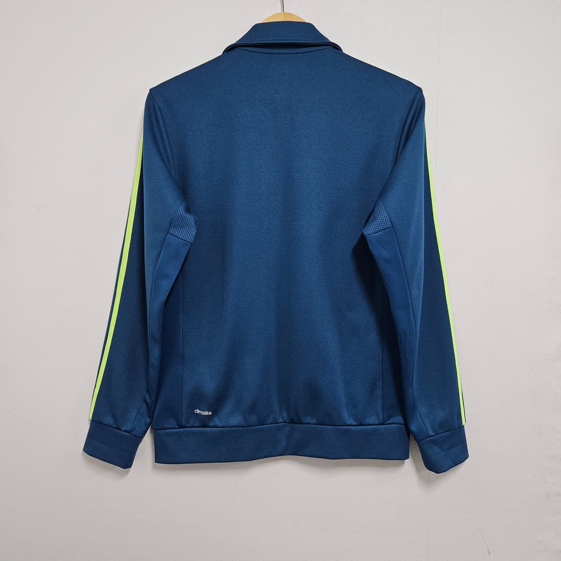 90-95 아디다스 져지 트랙탑 블루 라임 상품이미지2