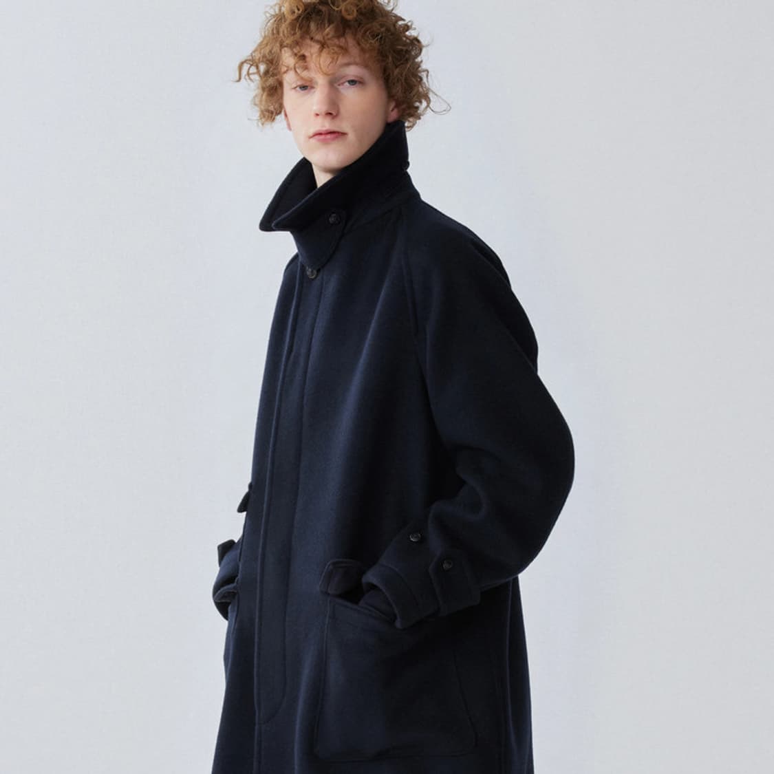 25FW 캡틴선샤인 트래블러 네이비 3사이즈 상품이미지2