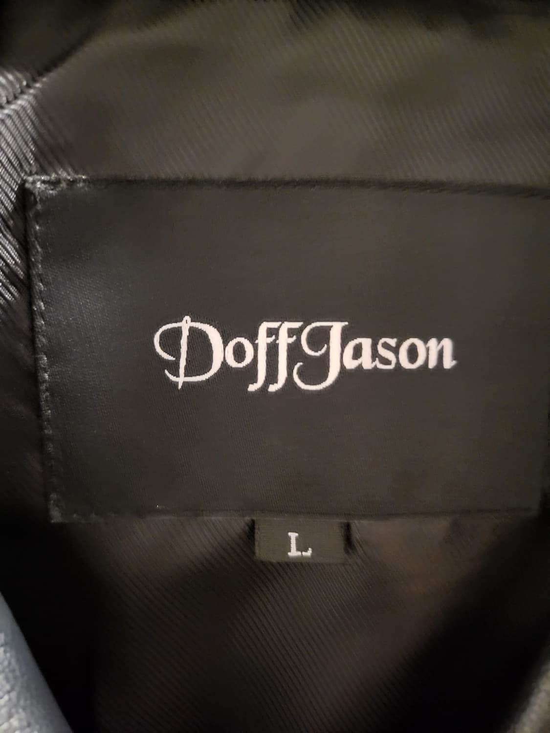 [L]도프제이슨 램스킨 가죽 자켓 블랙 상품이미지5