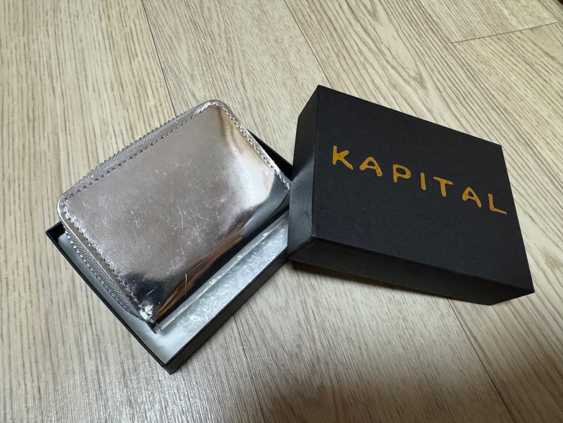 KAPITAL thumbs up 미러 레더 미니지갑 상품이미지2