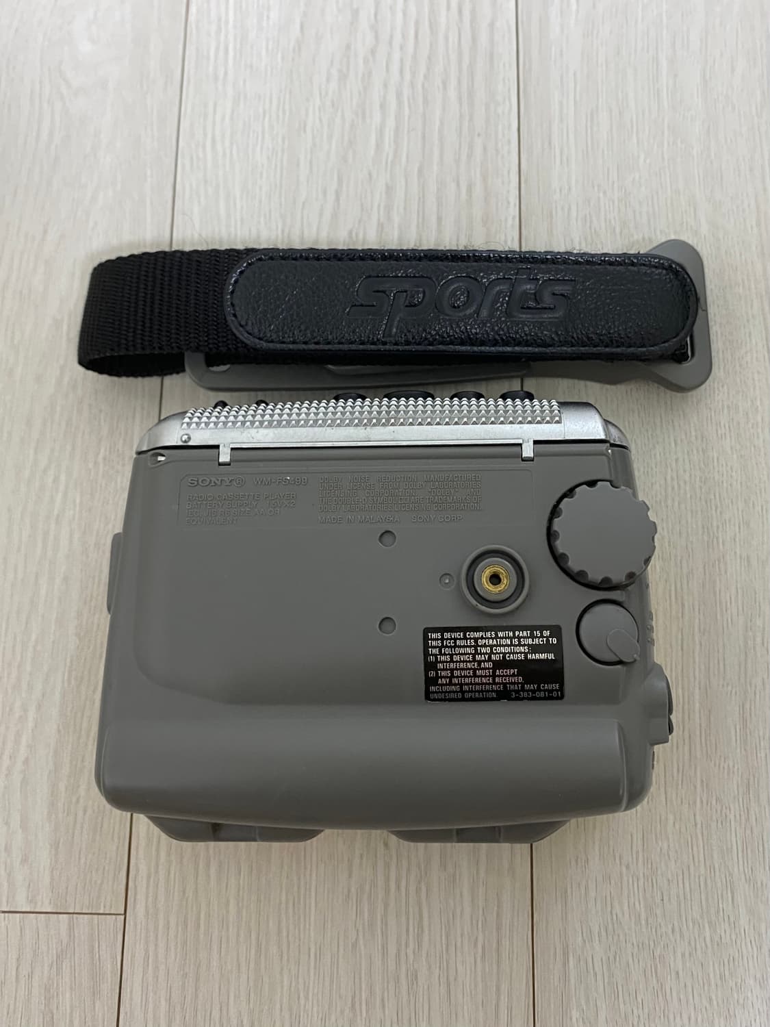 1996년 SONY SPORTS WALKMAN OG 상품이미지10