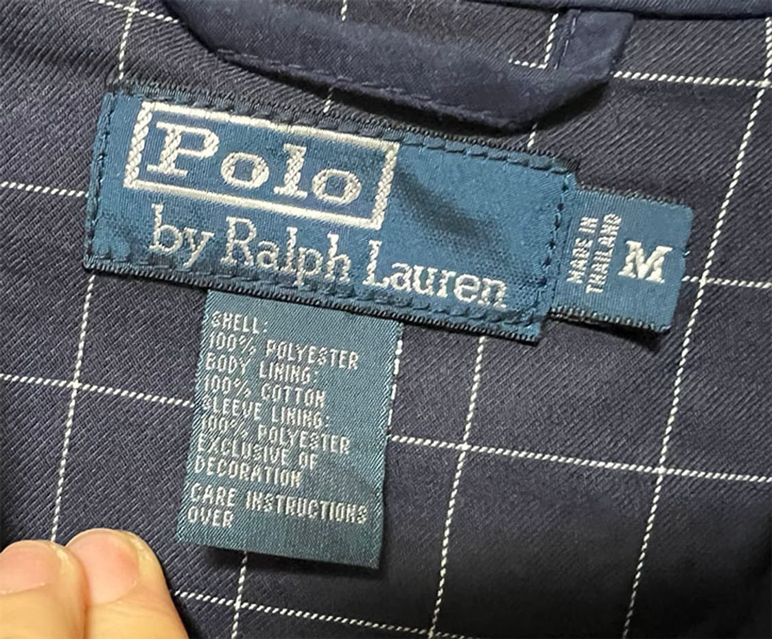 POLO 남자 스윙탑 블루종 춘추 네이비 캐주얼 XXL 110  상품이미지4