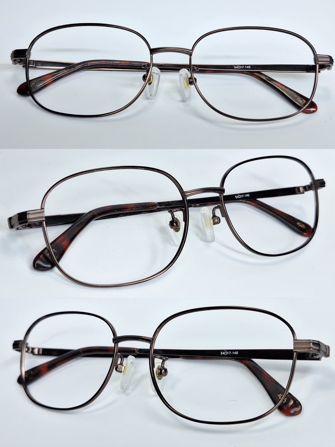 90s 일본 빈티지 메탈 안경테 54mm 4025 / 수입 패션 아이웨어 상품이미지5