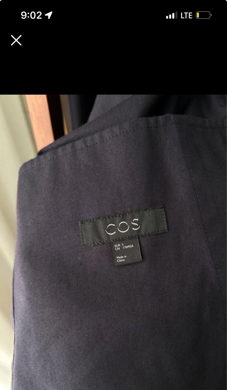 COS 네이비 셔츠 자켓 상품이미지5