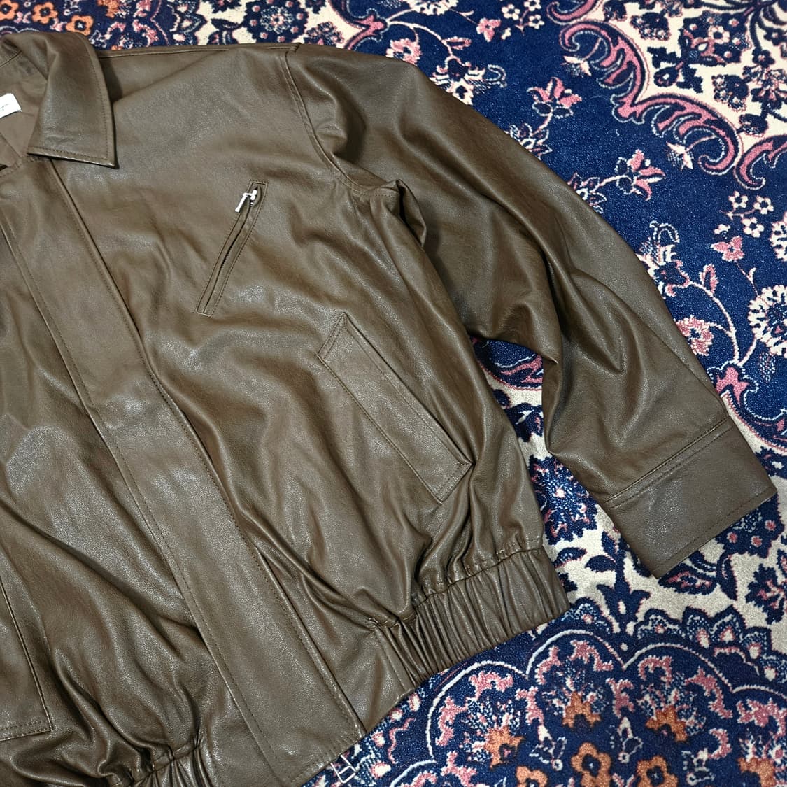 파르티멘토 비건 싱글 레더자켓L size
 상품이미지4