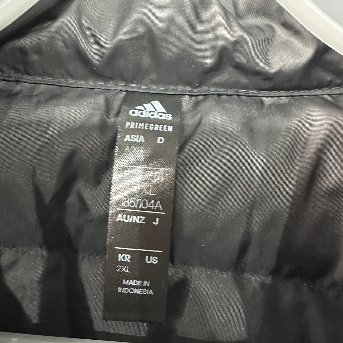 아디다스 덕다운 패딩조끼 XXL 상품이미지3