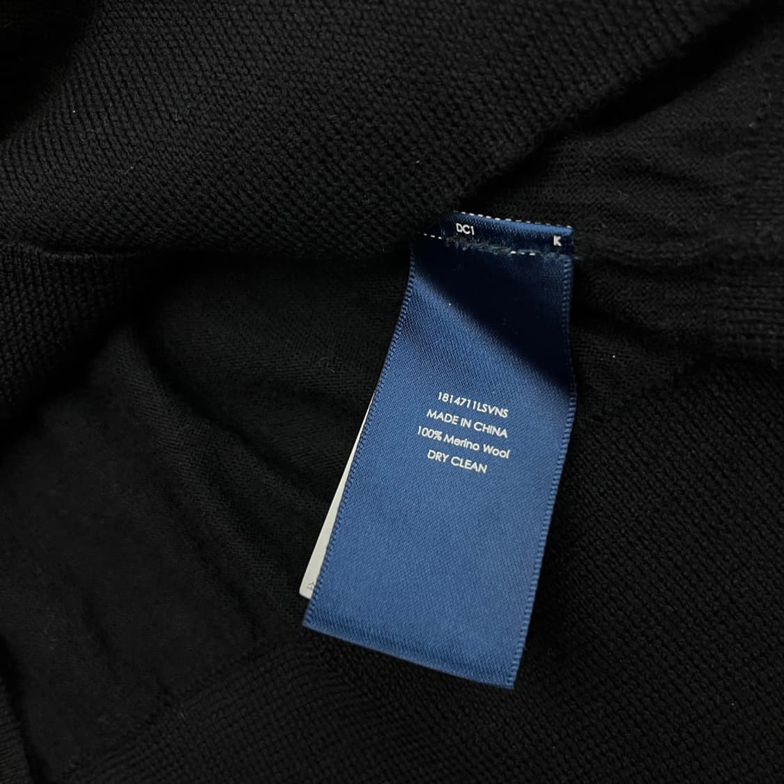 폴로 랄프로렌 레드포니 블랙 브이 니트 XL 상품이미지5