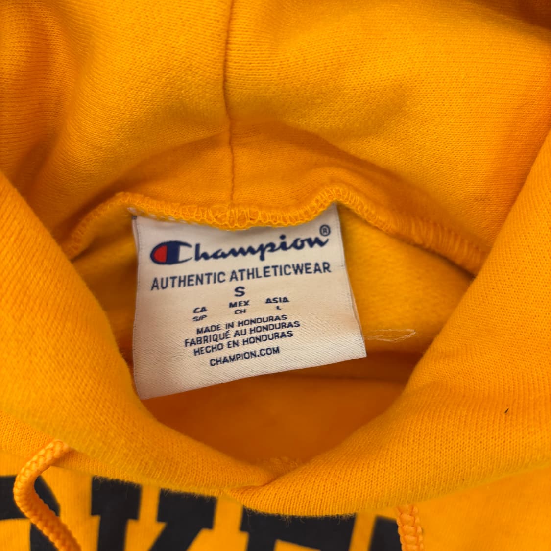 챔피온 버클리 옐로우 후드티 상품이미지3
