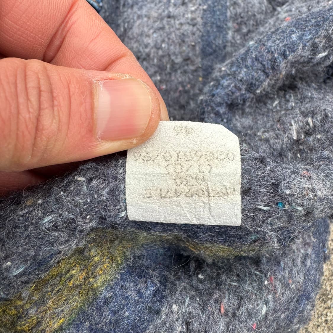 [XXL] 80s Lee 리 스톰라이더 블랭킷 데님 자켓 상품이미지9