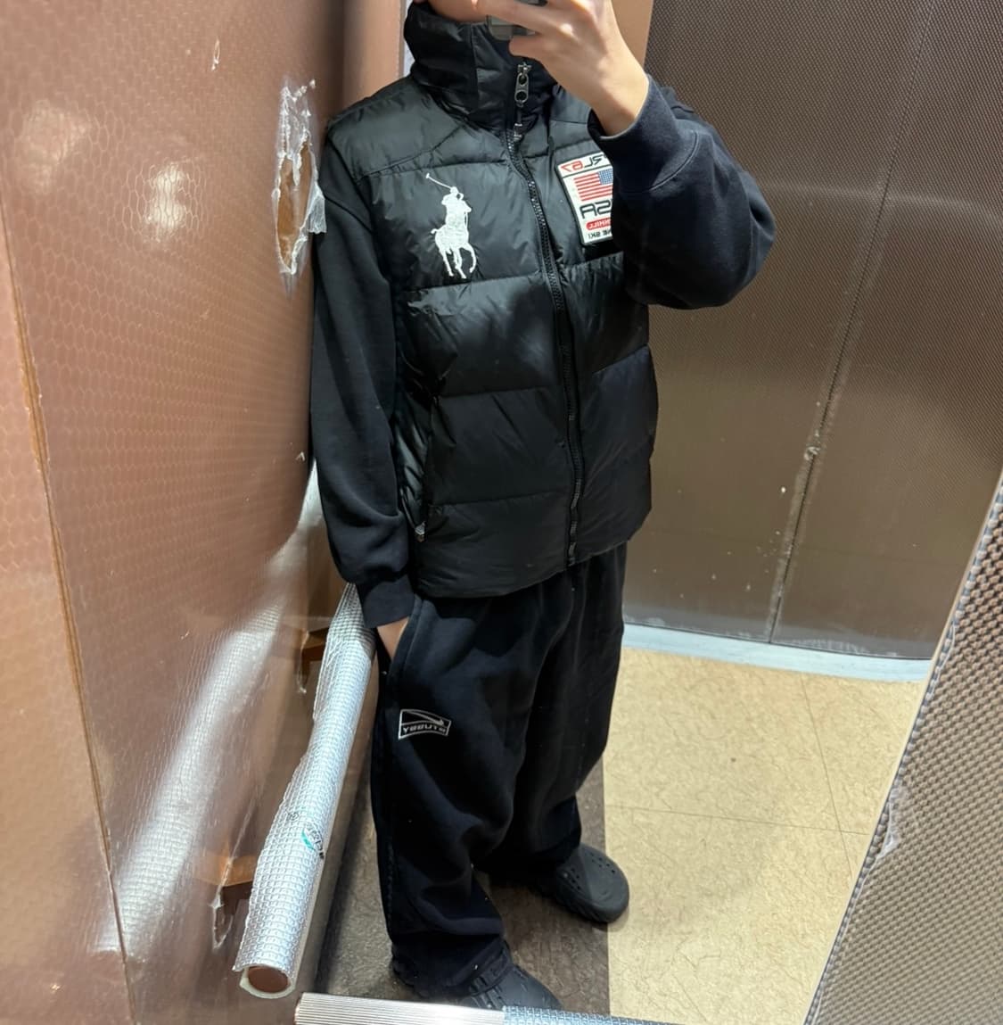 폴로 빅포니 성조기 USA 패딩 베스트 패딩조끼 상품이미지2