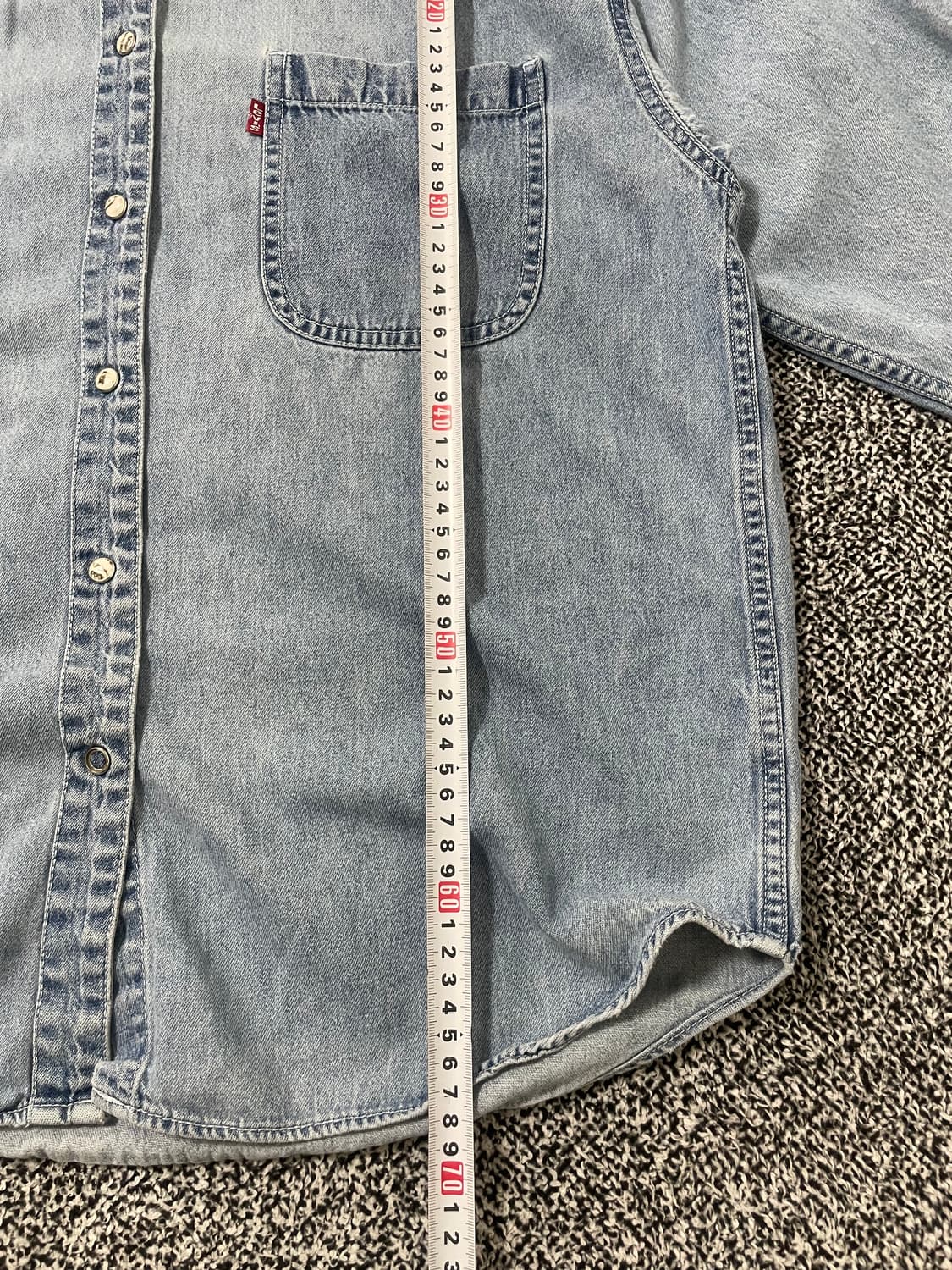 빈티지9. 리바이스 올드스쿨 청 자켓 데님 남방 셔츠 상품이미지5