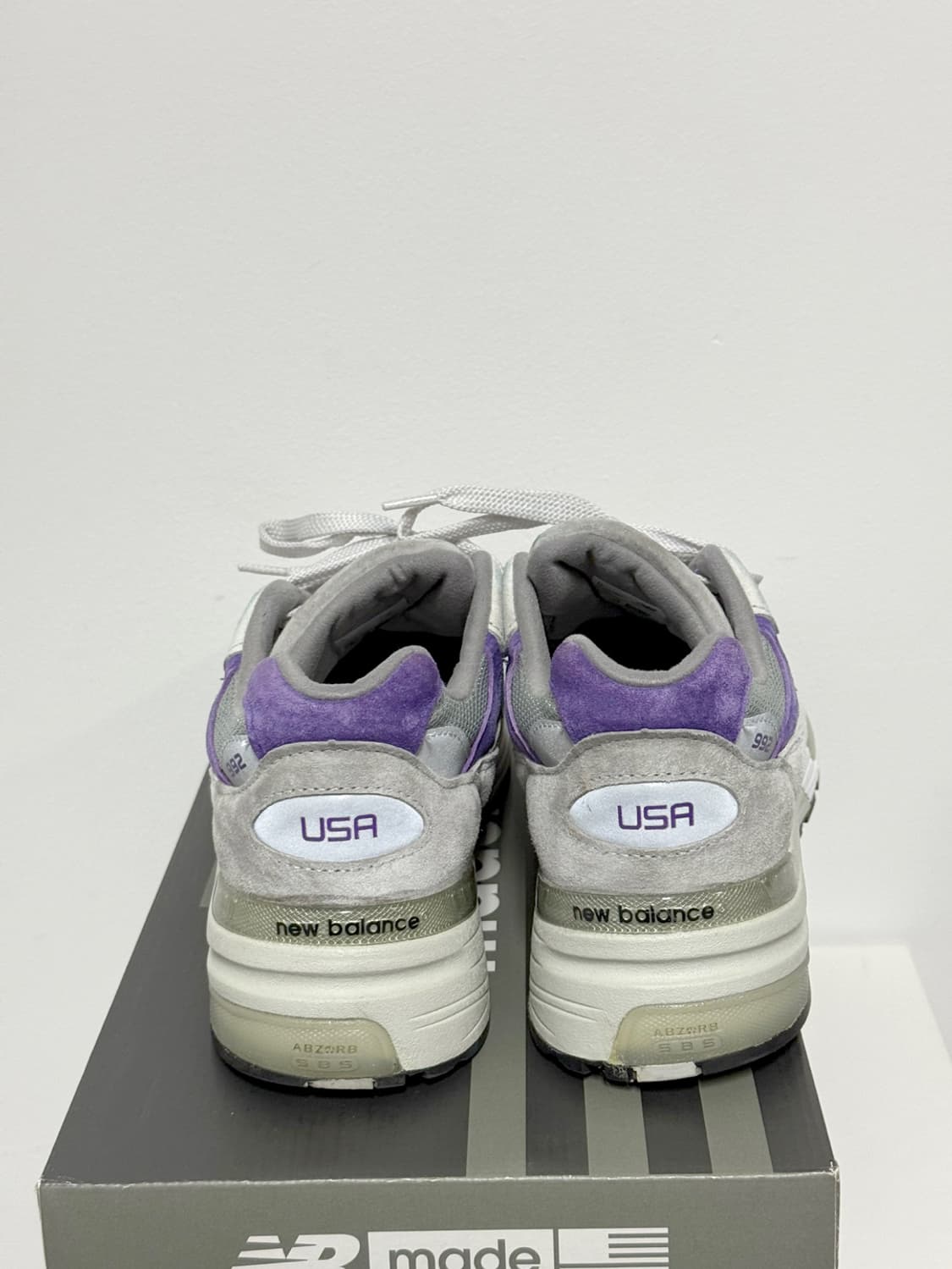 [275] 뉴발란스 M992 그레이 퍼플 상품이미지7