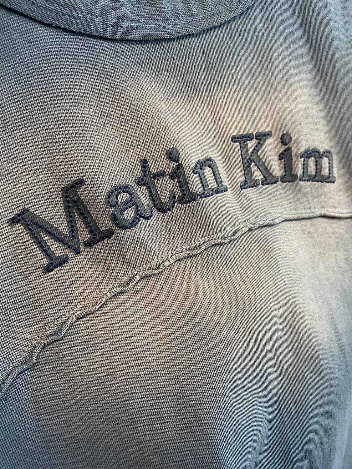 [M]마뗑킴 피그먼트 컷 크롭 반팔티 상품이미지4